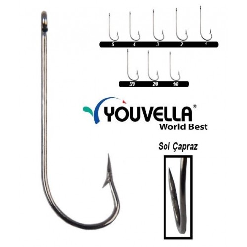 12714 YOUVELLA KORE İĞNE 100 LÜ NICKEL NO:2/0